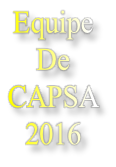 Equipe  De  CAPSA  2016