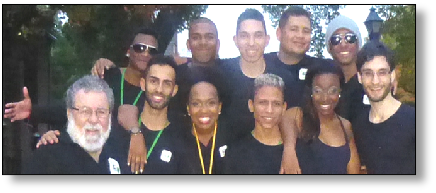 A&TS artists together during the 2013 US tour.